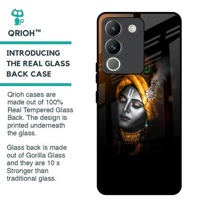 Ombre Krishna Glass Case for Vivo Y200 5G