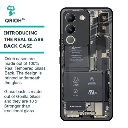 Skeleton Inside Glass Case for Vivo Y200 5G