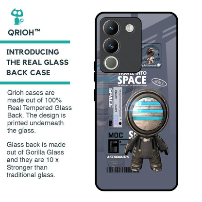 Space Travel Glass Case for Vivo Y200 5G