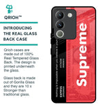 Supreme Ticket Glass Case for Vivo Y200 5G