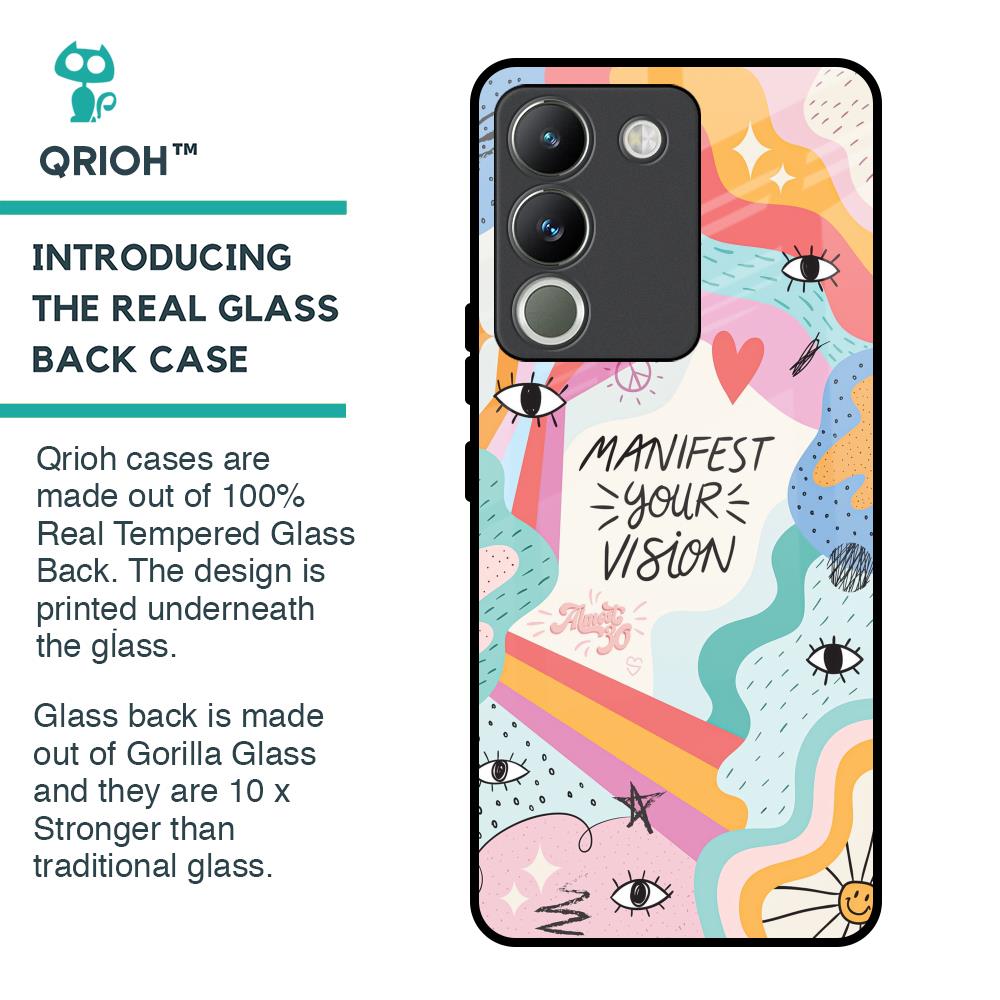 Vision Manifest Glass Case for Vivo Y200 5G