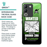Zoro Wanted Glass Case for Vivo Y200 5G