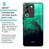Scarlet Amber Glass Case for Vivo Y200 5G