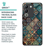 Retro Art Glass Case for Vivo Y200 5G