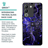 Techno Color Pattern Glass Case For Vivo Y200 5G