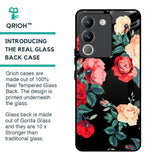 Floral Bunch Glass Case For Vivo Y200 5G