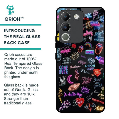 Accept The Mystery Glass Case for Vivo Y200 5G