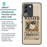 Luffy Wanted Glass Case for Vivo Y200 5G
