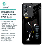 Luffy Line Art Glass Case for Vivo Y200 5G