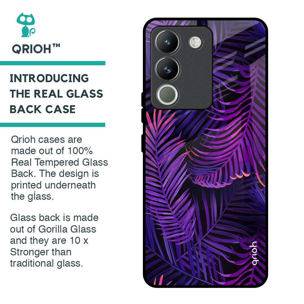 Plush Nature Glass Case for Vivo Y200 5G