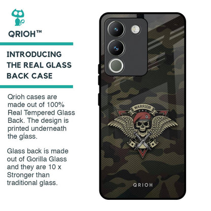 Army Warrior Glass Case for Vivo Y200 5G