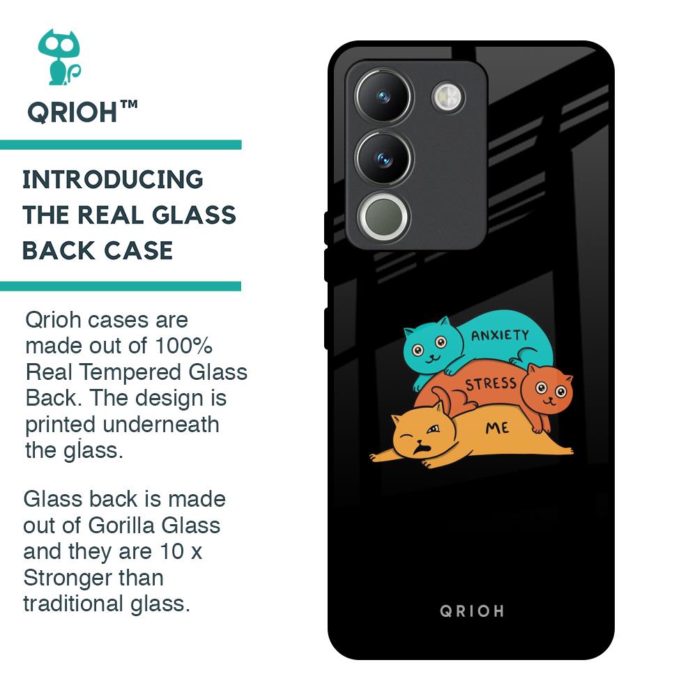 Anxiety Stress Glass Case for Vivo Y200 5G