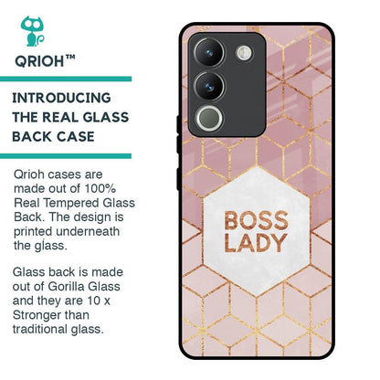 Boss Lady Glass Case for Vivo Y200 5G
