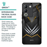 Black Warrior Glass Case for Vivo Y200 5G