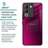 Pink Burst Glass Case for Vivo Y200 5G