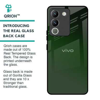 Deep Forest Glass Case for Vivo Y200 5G