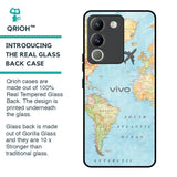 Fly Around The World Glass Case for Vivo Y200 5G