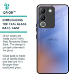 Blue Aura Glass Case for Vivo Y200 5G