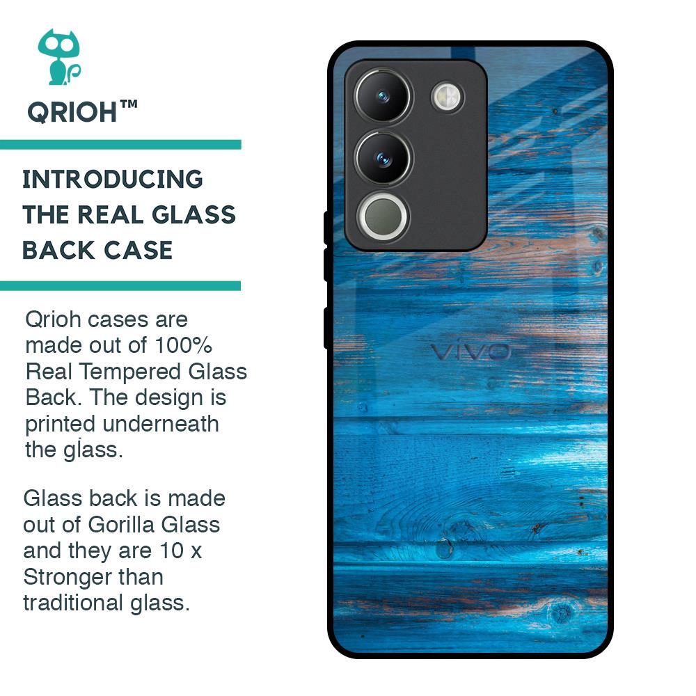 Patina Finish Glass case for Vivo Y200 5G