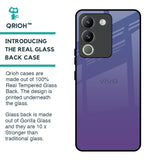 Indigo Pastel Glass Case For Vivo Y200 5G