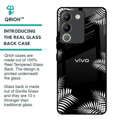 Zealand Fern Design Glass Case For Vivo Y200 5G