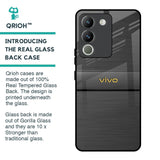 Grey Metallic Glass Case For Vivo Y200 5G