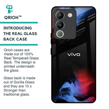 Fine Art Wave Glass Case for Vivo Y200 5G
