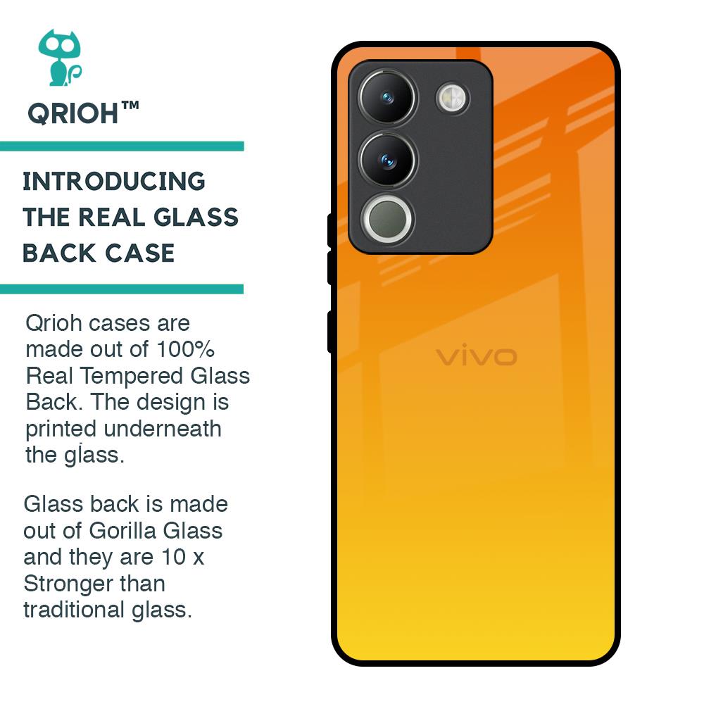 Sunset Glass Case for Vivo Y200 5G