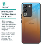 Rich Brown Glass Case for Vivo Y200 5G