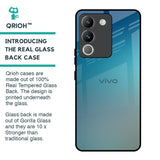 Sea Theme Gradient Glass Case for Vivo Y200 5G