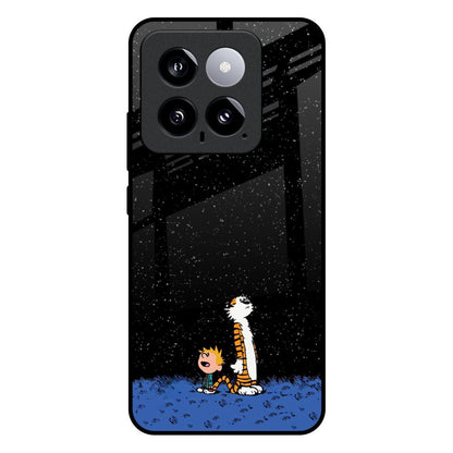 Night Sky Star Mi 14 Glass Back Cover Online
