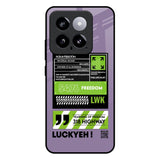 Run & Freedom Mi 14 Glass Back Cover Online