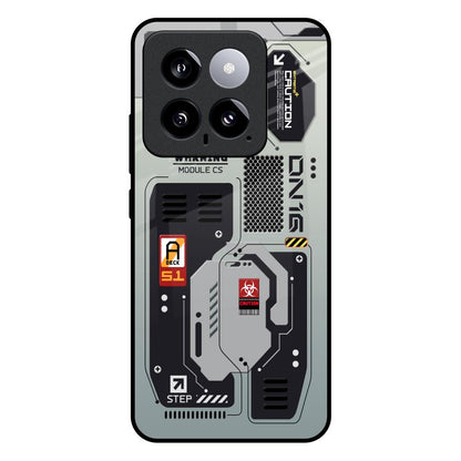 Techno Vibes Mi 14 Glass Back Cover Online