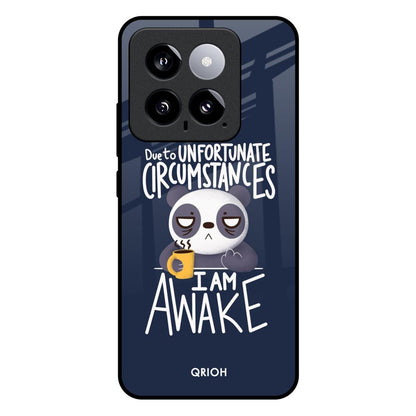 Struggling Panda Mi 14 Glass Back Cover Online