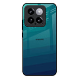 Green Triangle Pattern Mi 14 Glass Back Cover Online
