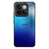 Blue Rhombus Pattern Mi 14 Glass Back Cover Online