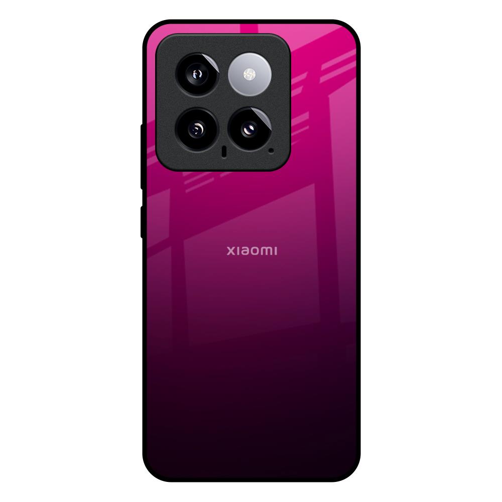 Purple Ombre Pattern Mi 14 Glass Back Cover Online