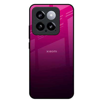 Purple Ombre Pattern Mi 14 Glass Back Cover Online