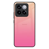 Pastel Pink Gradient Mi 14 Glass Back Cover Online
