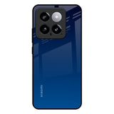 Very Blue Mi 14 Glass Back Cover Online