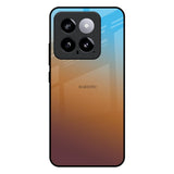 Rich Brown Mi 14 Glass Back Cover Online