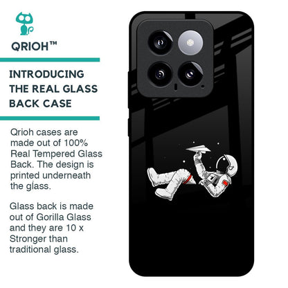 Space Traveller Glass Case for Mi 14