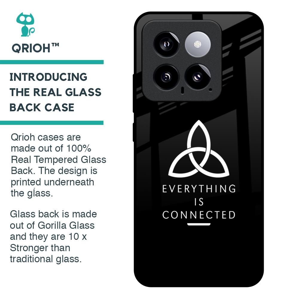 Everything Is Connected Glass Case for Mi 14