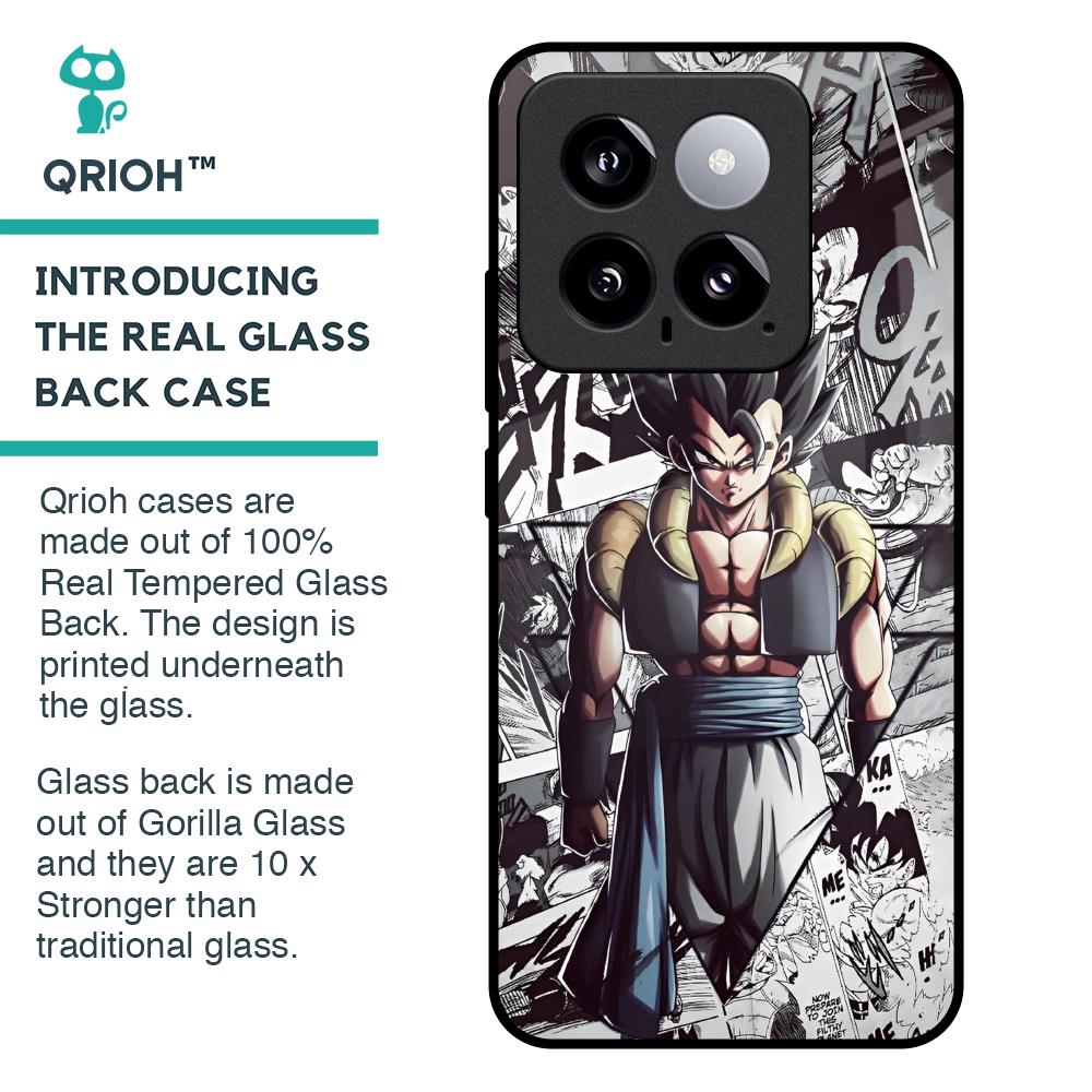 Dragon Anime Art Glass Case for Mi 14