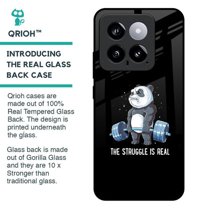 Real Struggle Glass Case for Mi 14