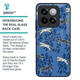 Blue Cheetah Glass Case for Mi 14