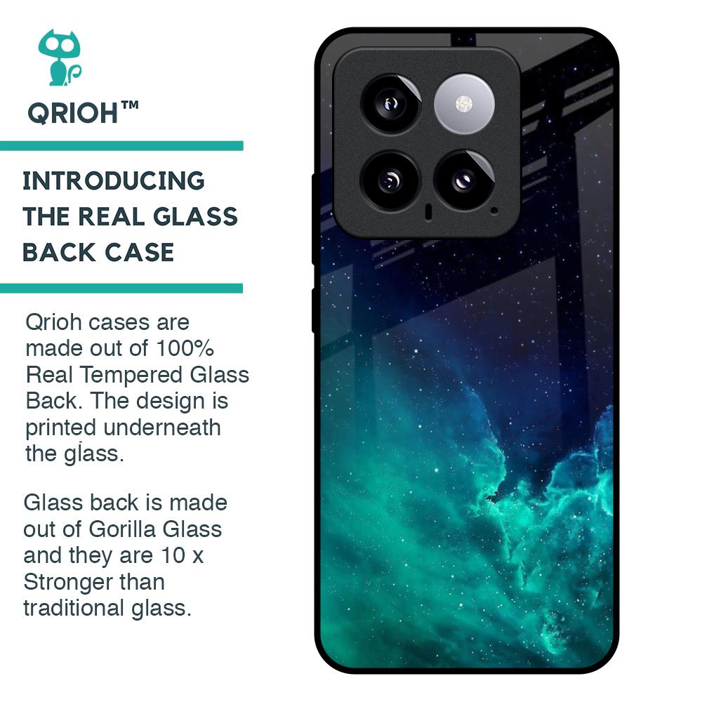 Winter Sky Zone Glass Case For Mi 14