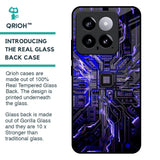 Techno Color Pattern Glass Case For Mi 14