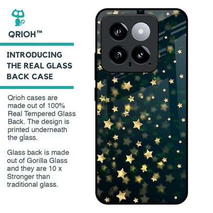 Dazzling Stars Glass Case For Mi 14
