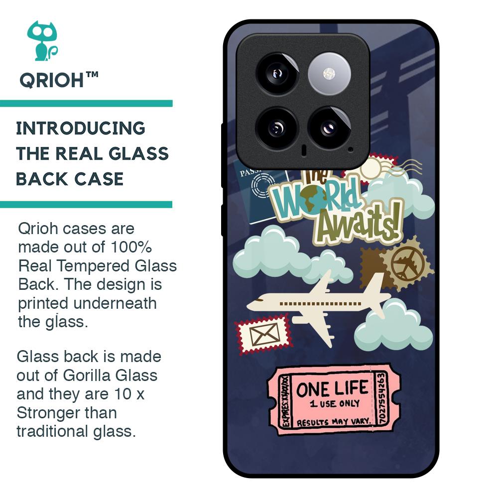 Tour The World Glass Case For Mi 14
